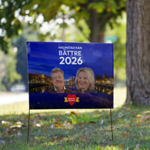 Fastighetsmäklarskylt - Premium