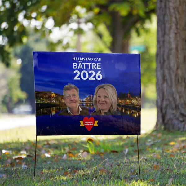 Fastighetsmäklarskylt - Premium