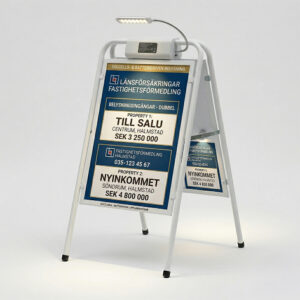 Skyltbelysning - Batteridriven