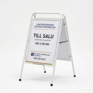 Skyltstativ - Vikbart