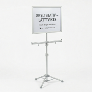 Skyltstativ – Lättvikts